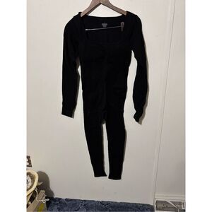 Brand New Popilush Women's Large Long Sleeve Pants Bodysuit Shapewear Nylon